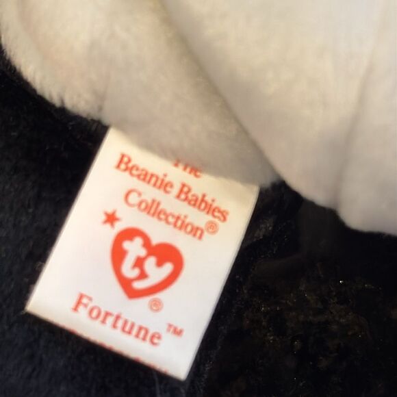 Ty Beanie Babies: Fortune the Panda Bear 1997 Vintage- NWT - Picture 7 of 8